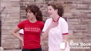 Chick poops her shorts playing soccer