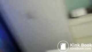 adorable and sexy naked petite girl poops