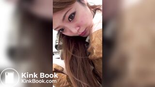 Stunning little Asian Shit Slut - video 4