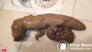 Asian girl self shot poop compilation part 2