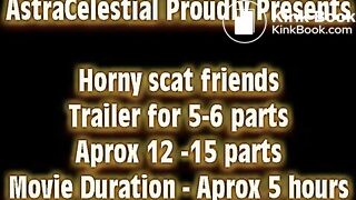 Horny Scat Friends. Trailer for parts 5-6