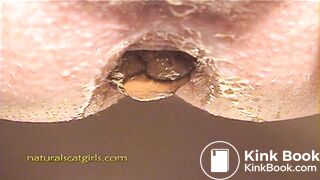 Close up HD pissing and shitting