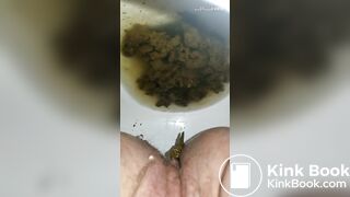 Submissive gilf-liquid shit explosion