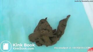 poop on blue sheet4