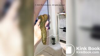 Holding Girlfriends Huge Turd