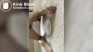 beautiful girl shits a big load on plate