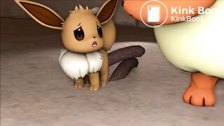 Eevee and Flareon