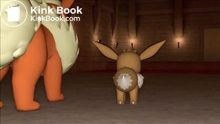 Eevee and Flareon