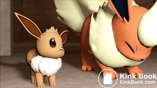 Eevee and Flareon