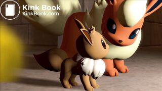 Eevee and Flareon
