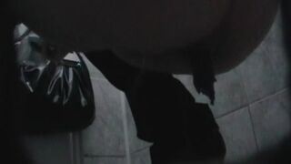 Vintage Scat Voyeur - Cute student in leather outfit