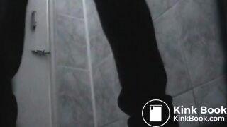 Vintage Scat Voyeur - Cute student in leather outfit