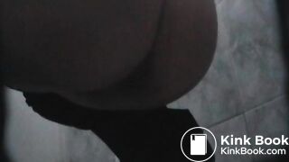 Vintage Scat Voyeur - Cute student in leather outfit