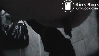 Vintage Scat Voyeur - Cute student in leather outfit