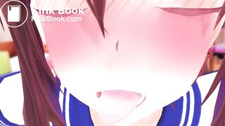 Results of Hikamo putting beer in her ass