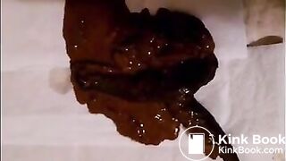 Ebony Diarrhea shit