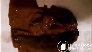 Ebony Diarrhea shit