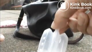 JAV GIRL Pooping In Skirt II