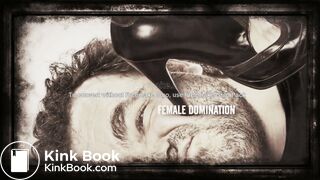 beautiful sexy blonde with a mask crapping peeing