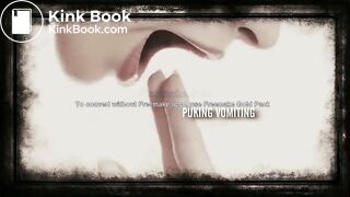 adorable and sexy brunette pooping and peeing