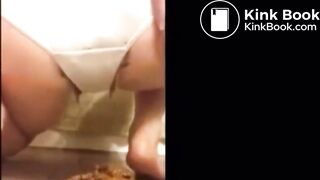 sexy milf pooing and peeing