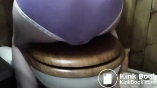Home made panty poop and smear 02
