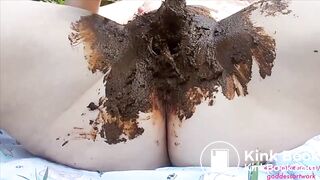 Packing My Pussy with Shit