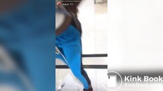 Girl friends panty poop