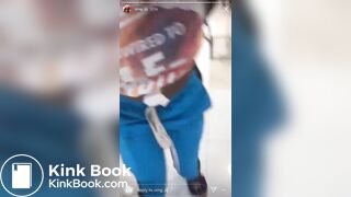 Girl friends panty poop