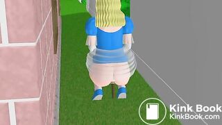 ANIME PRINCESS SHITS IN ALLEY