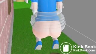 ANIME PRINCESS SHITS IN ALLEY