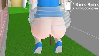 ANIME PRINCESS SHITS IN ALLEY