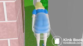 ANIME PRINCESS SHITS IN ALLEY