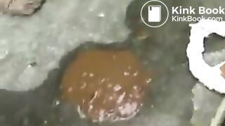 outdoors pooping accidents 004 - desperate japan girl diarrhea in panties