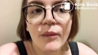 [ME] Slapping myself with cunt juice with shit in my mouth