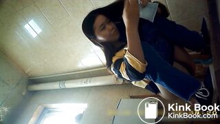Chinese girls toilet
