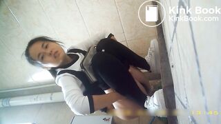 Chinese girls toilet