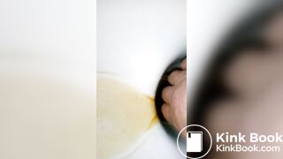 Scat farming women's toilet