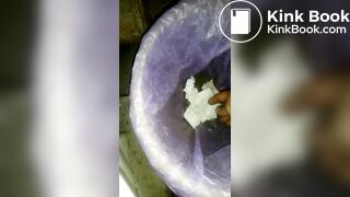 Scat farming women's toilet