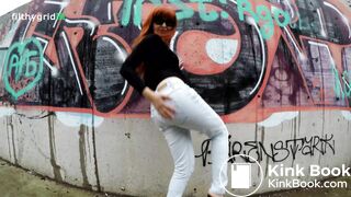 beautiful and sexy Russian redhead crapped