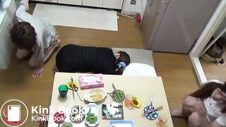 일본여자 식중독 설사