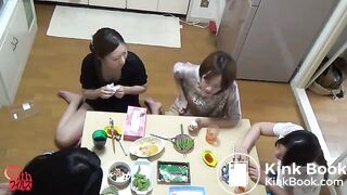 일본여자 식중독 설사