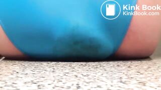Brownpanties Swimsuit poop