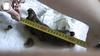 Maria devot long thick turd