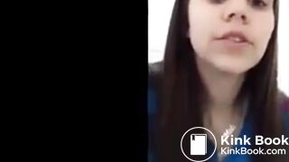 really rare pooping girl