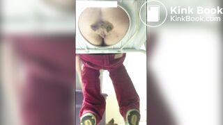 Hot woman can't hold in her diarrhea