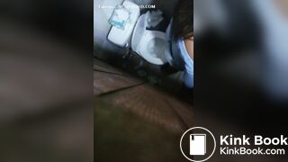 Latina toilet spy 1