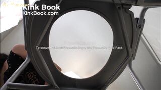 beautiful and sexy girl with black hair crapped