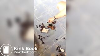 Stunning Chick Shits In Abandoned Building