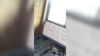 Stunning Chick Shits In Abandoned Building